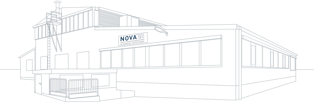 NovaTec Office Frankfurt Illustration Gebäude